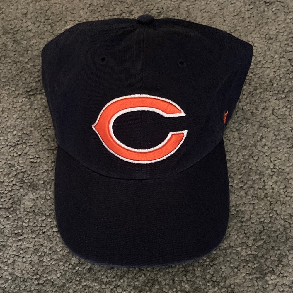 47 Clean Up Chicago Bears Navy Adjustable Baseball Hat
